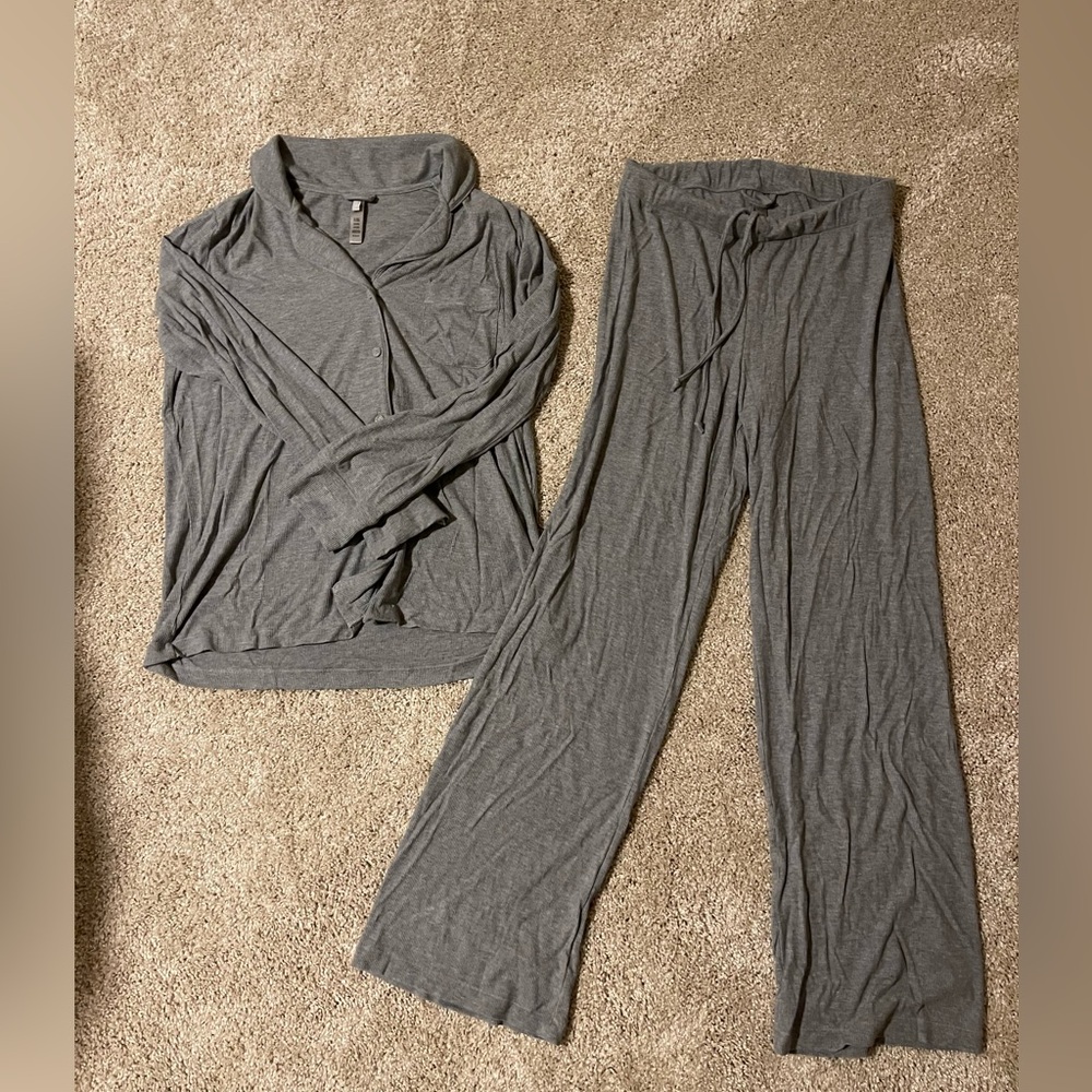 Skims Soft Lounge Rib Pajamas